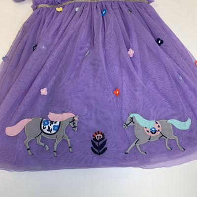 4: Applique Dress in Soft Tulle