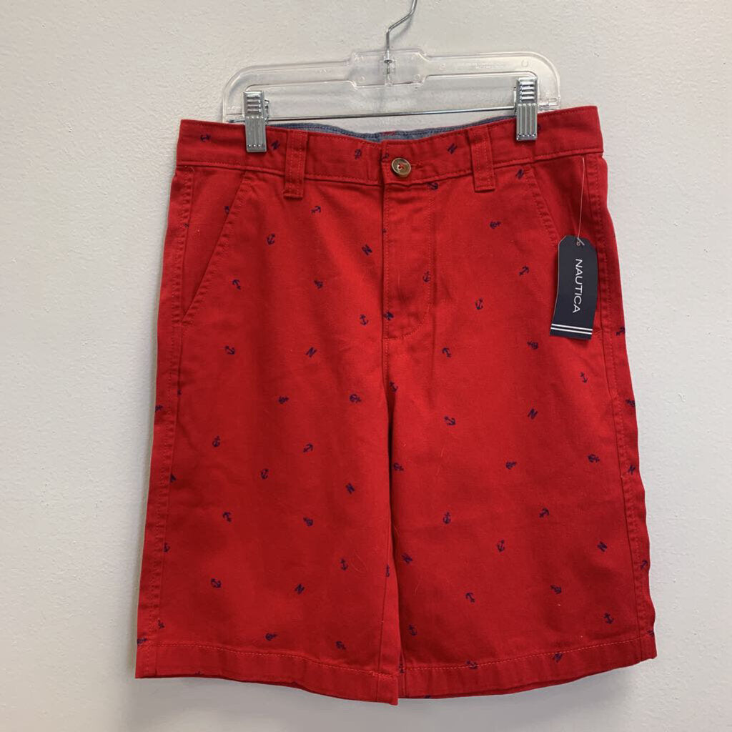 12: Anchor Print Chino Shorts NWT