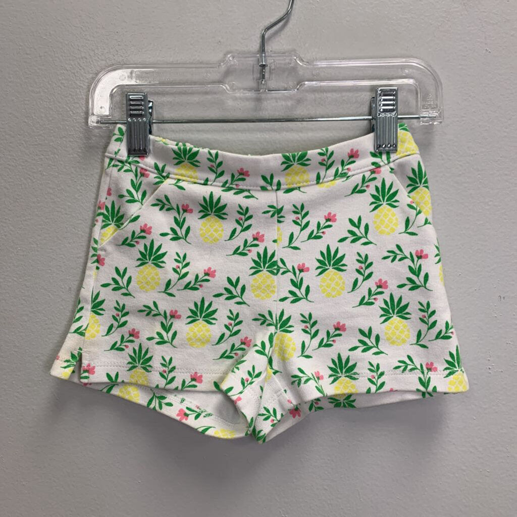 2T: Pineapple Pull-On Shorts w/ Pockets