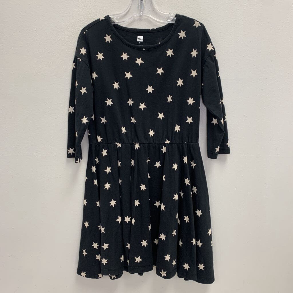 8: Star Print Gathered Twirl Dress