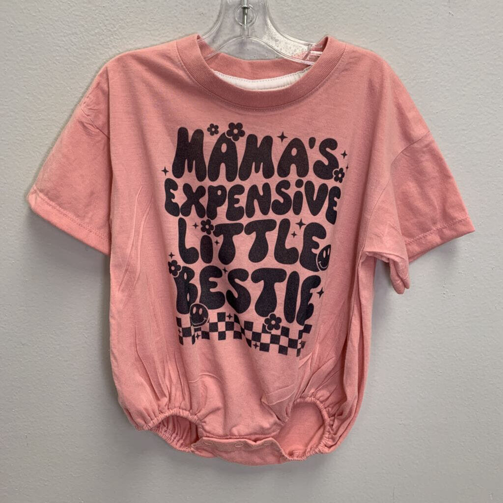 6-12M: Expensive Bestie Bubble Romper