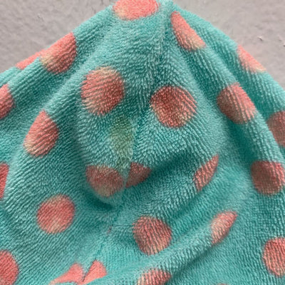 18-24M: Miss Mermaid Terry Cover Up AS IS stain on hood