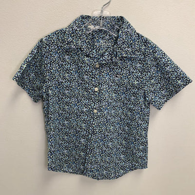 6: Printed Cotton Short Sleeve Shirt