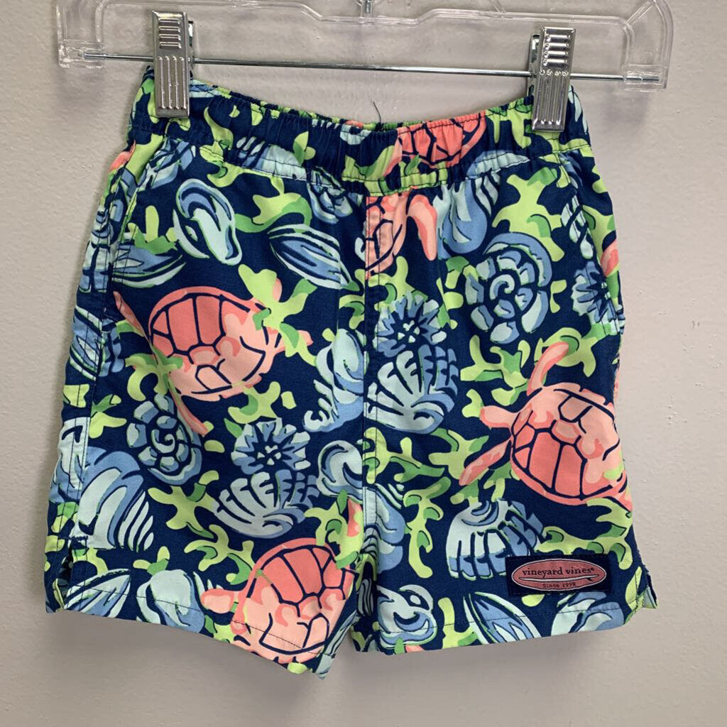 2T: Sea Turtle Swim Trunks
