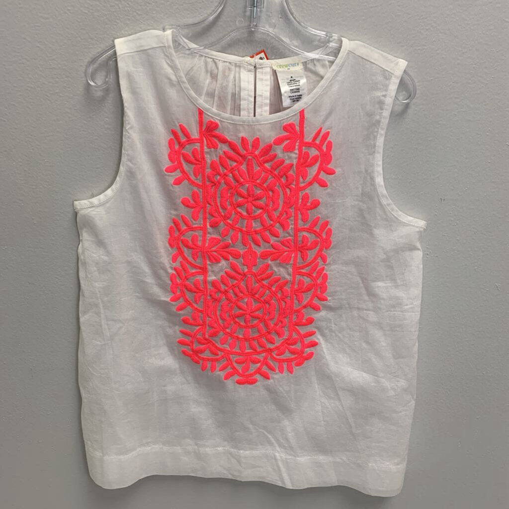 8: Embroidered Sleeveless Blouse