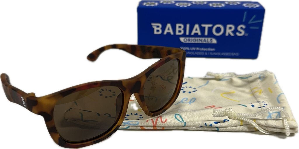 Navigator Sunglasses - Classic Tortoise w/ Amber Lens (3-5Y)