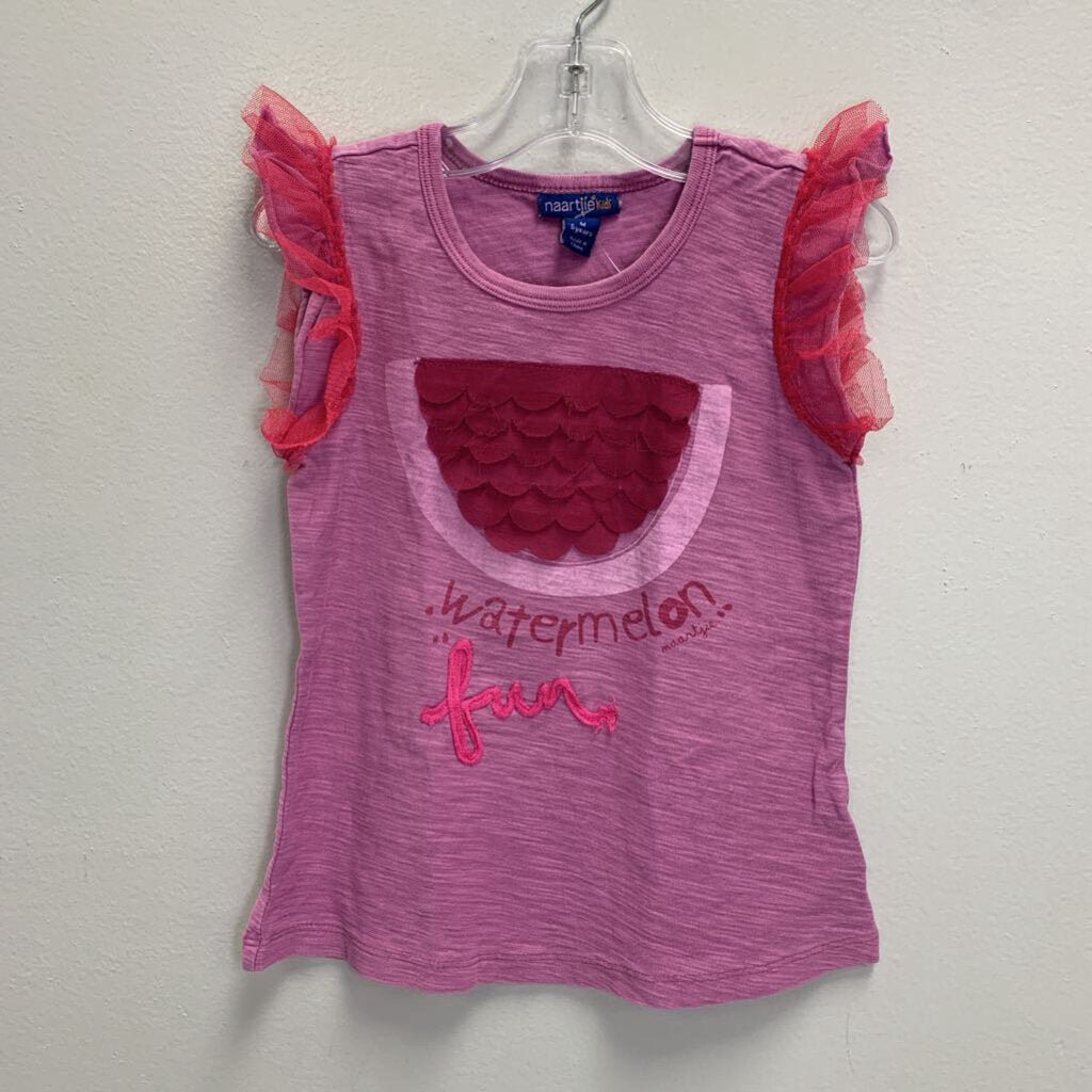 5: Watermelon Flutter Sleeve Tee