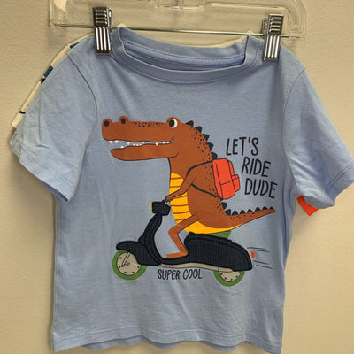 4: Dinosaur T-Shirts (1 AS-IS stain) (2 pk)
