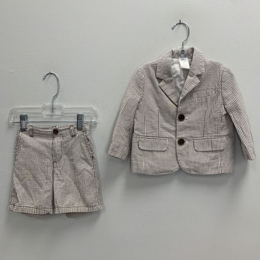 12-24M: Seersucker Jacket + 18-24M Shorts