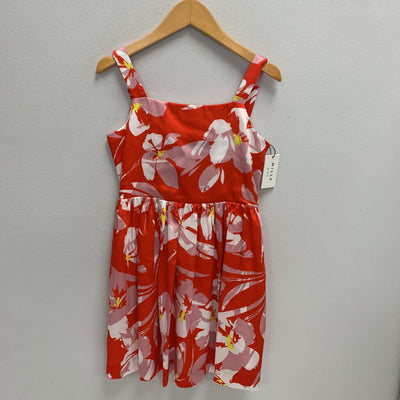 7-8: Hibiscus Twill Emalin Dress NWT