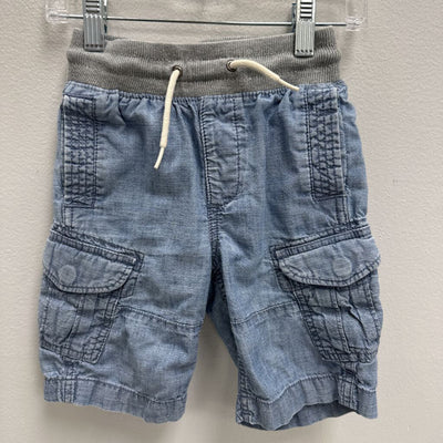 4-5: Chambray Cargo Shorts