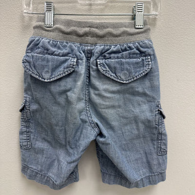 4-5: Chambray Cargo Shorts