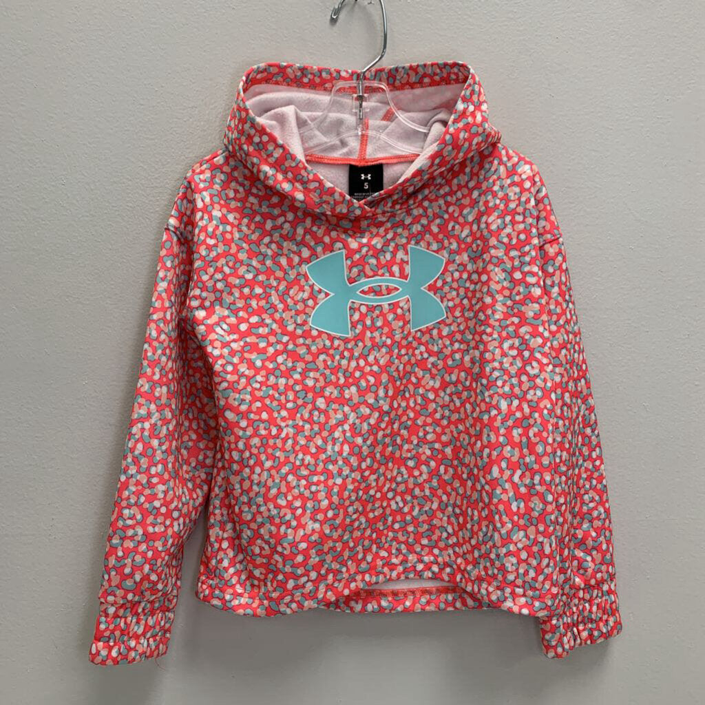 5: Dotted Hoodie Logo Performance Hoodie