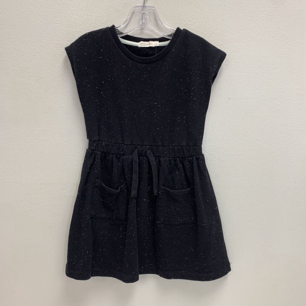 4Y: Drawstring Jersey Dress