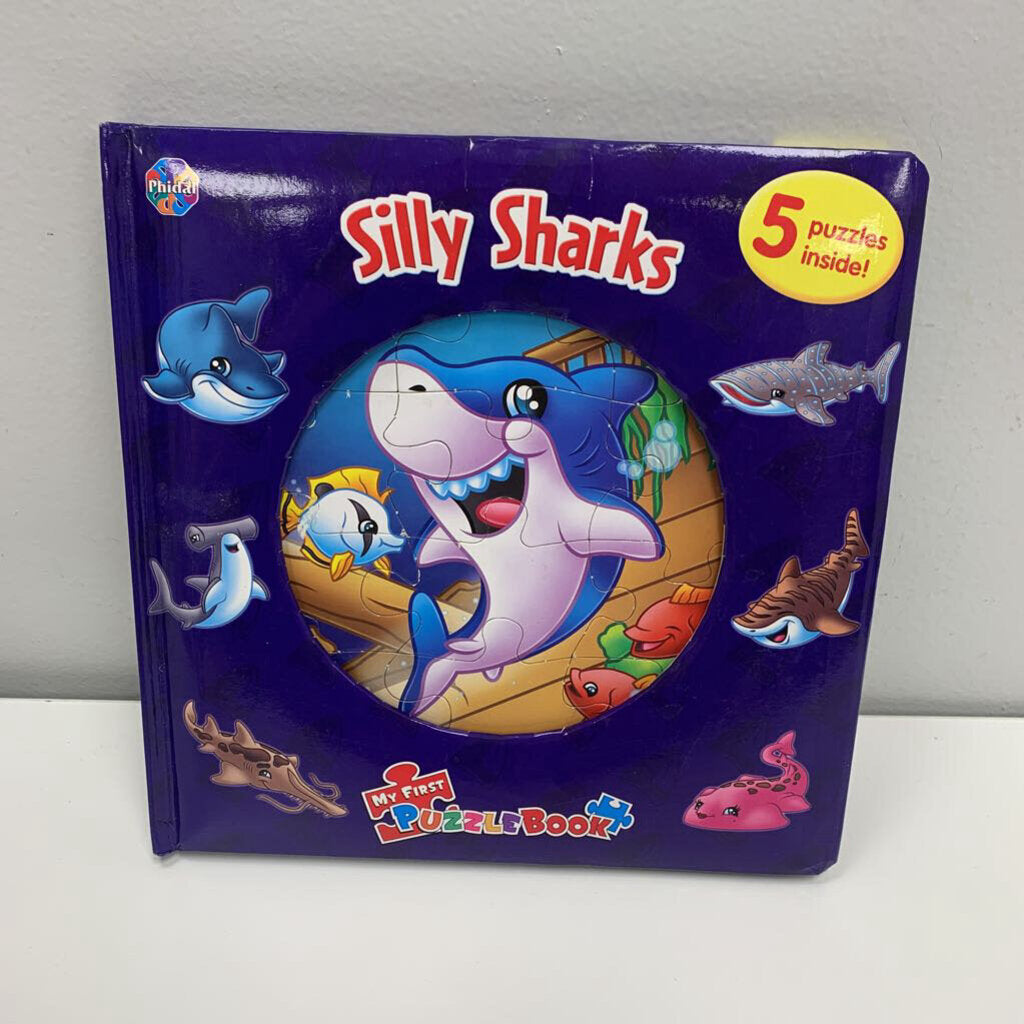 My First Puzzle Book - Silly Sharks