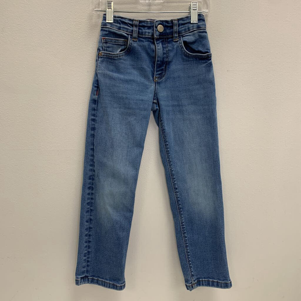 6Y: Straight Leg Stretch Denim w/ Adj Waist AS IS