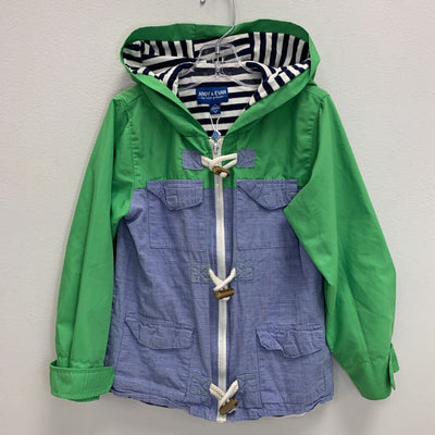 5Y: Jersey Lined Toggle Jacket