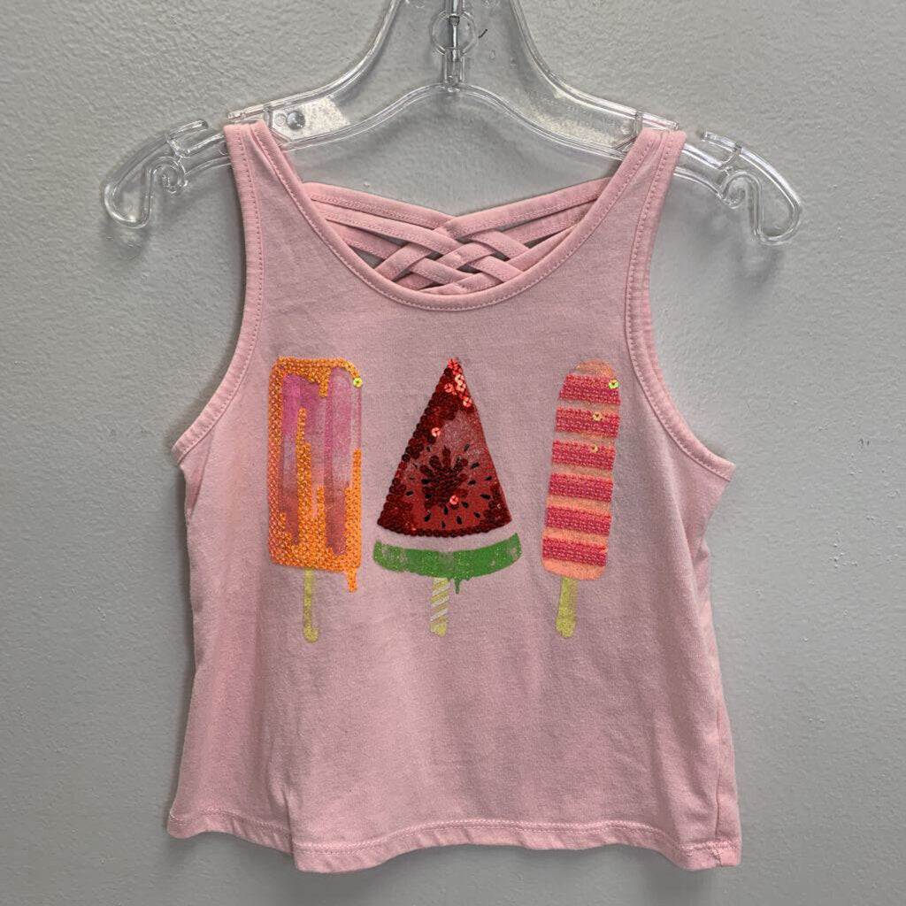 3T: Sequin Treats Tank Top