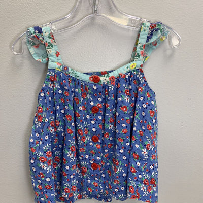 3-3T: Floral Patchwork Tank Top