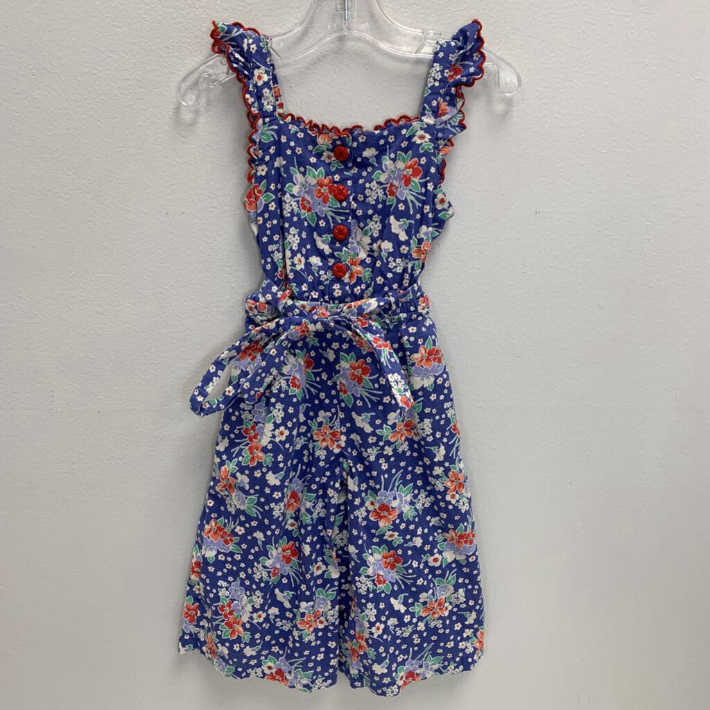 2-2T: Floral Poplin Codie Jumpsuit