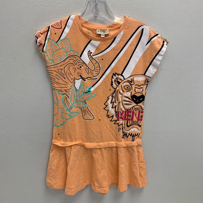 4: Tiger Elephant Drop Waist Dress