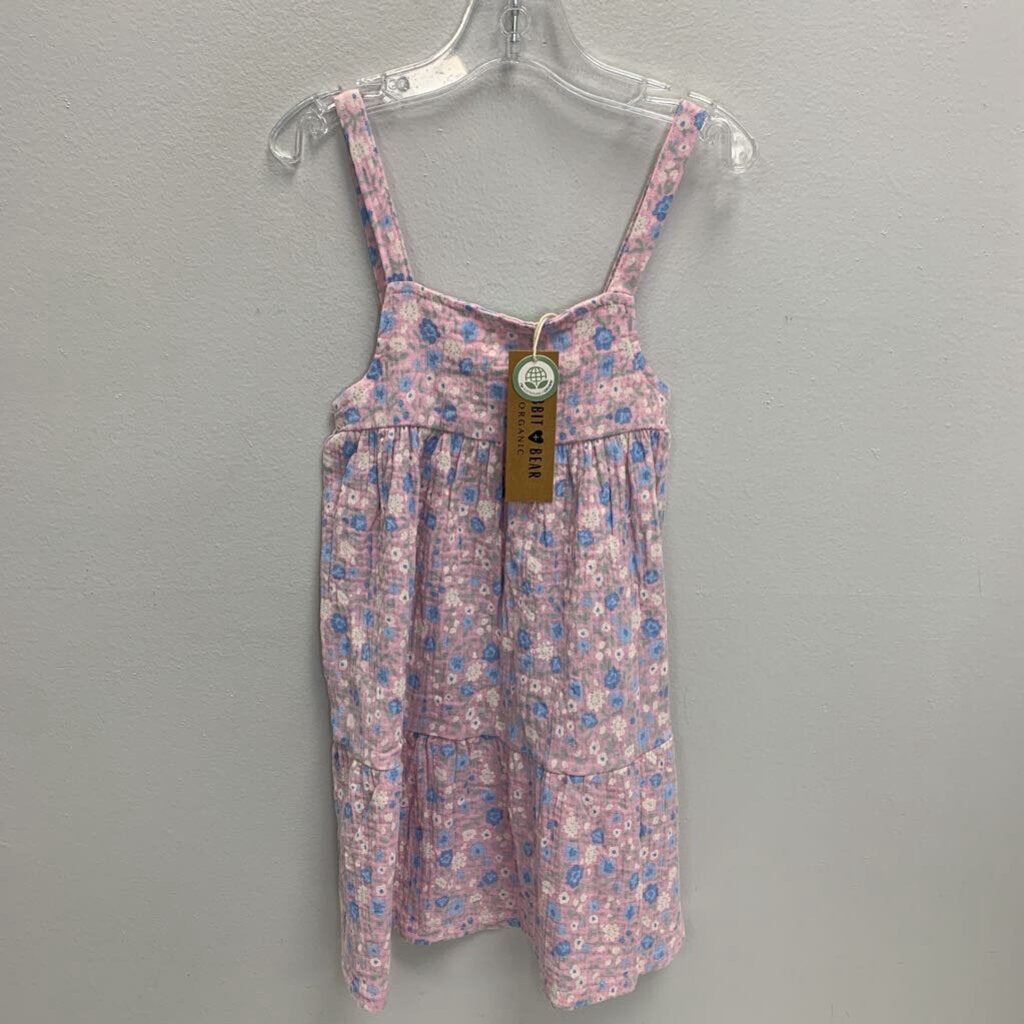 5: Floral Organic Cotton Gauze Sun Dress NWT