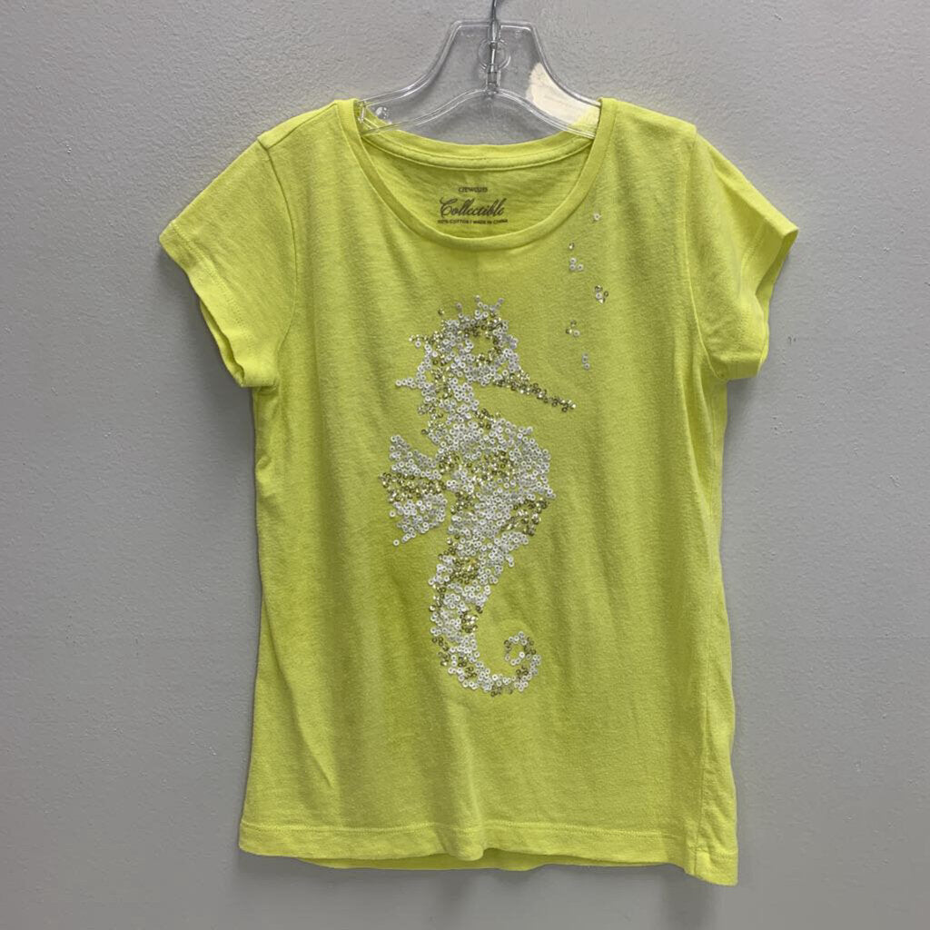 6-7: Sequin Seahorse T-Shirt