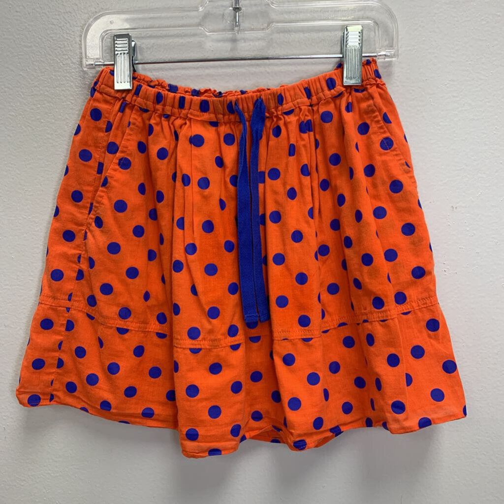 4/5: Drawstring Polka Dot Skirt