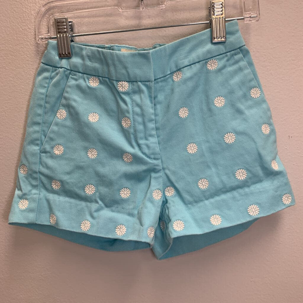 7: Embroidered Chino Shorts w/ Adjustable Waist