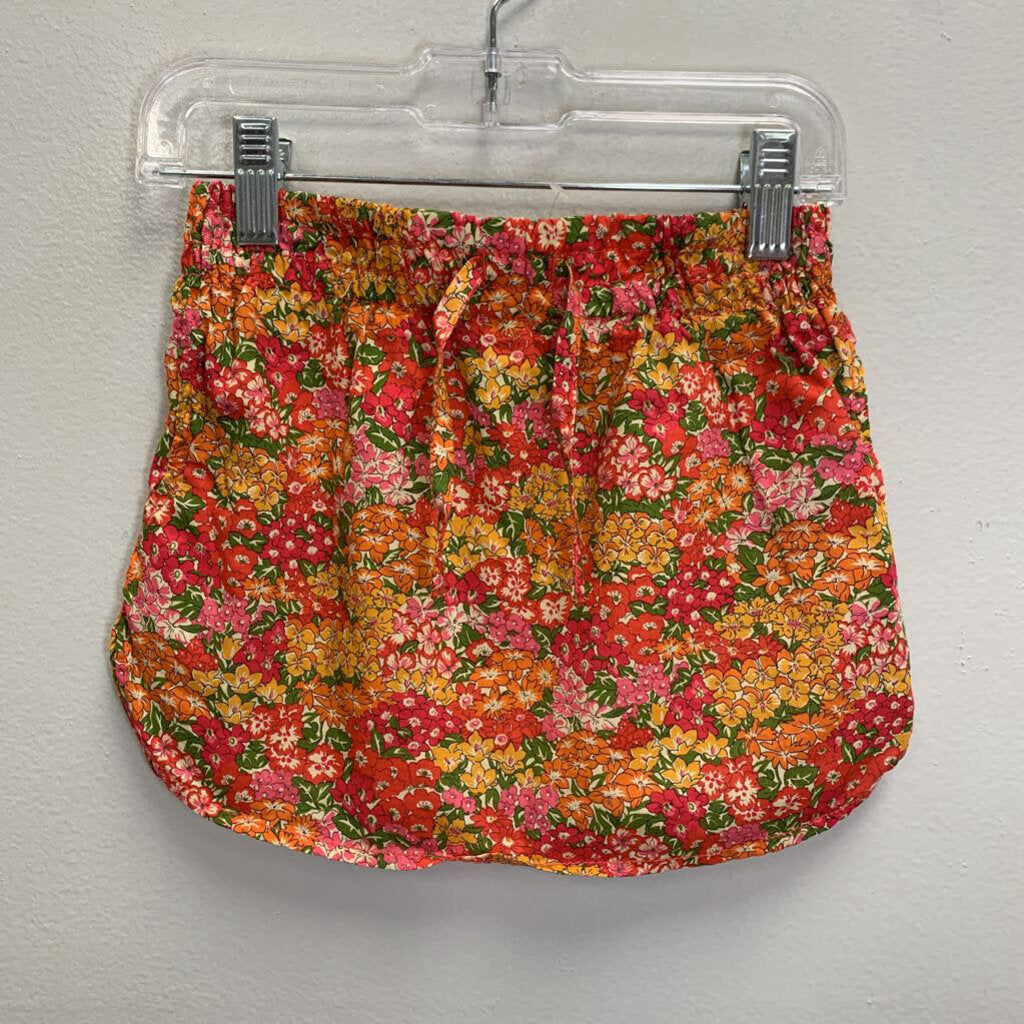 4-5: Drawstring Floral Skirt