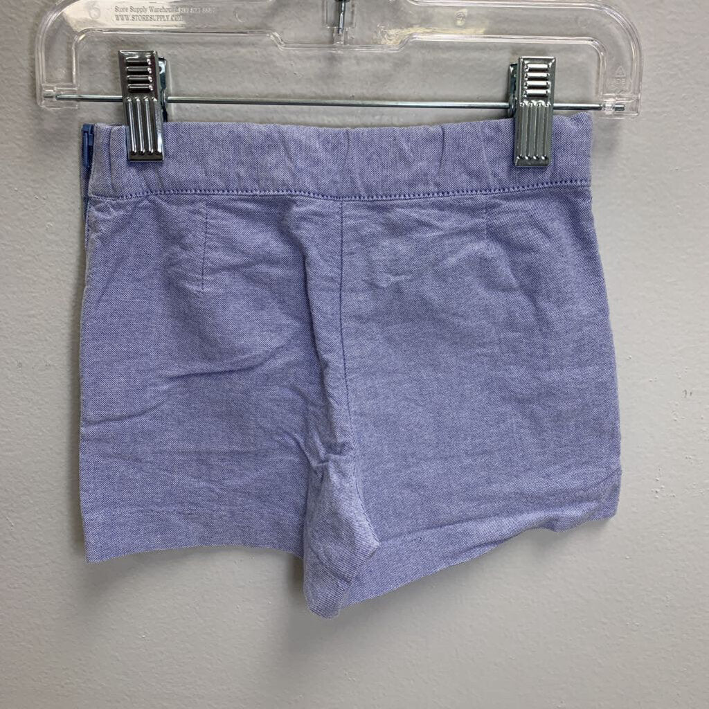 2T: Side Zip Shorts with Ruffle Pocket Detail