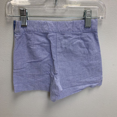 2T: Side Zip Shorts with Ruffle Pocket Detail