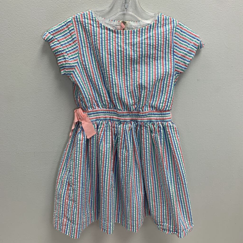 4: Seersucker Lined Dress w/ Elastic Waist