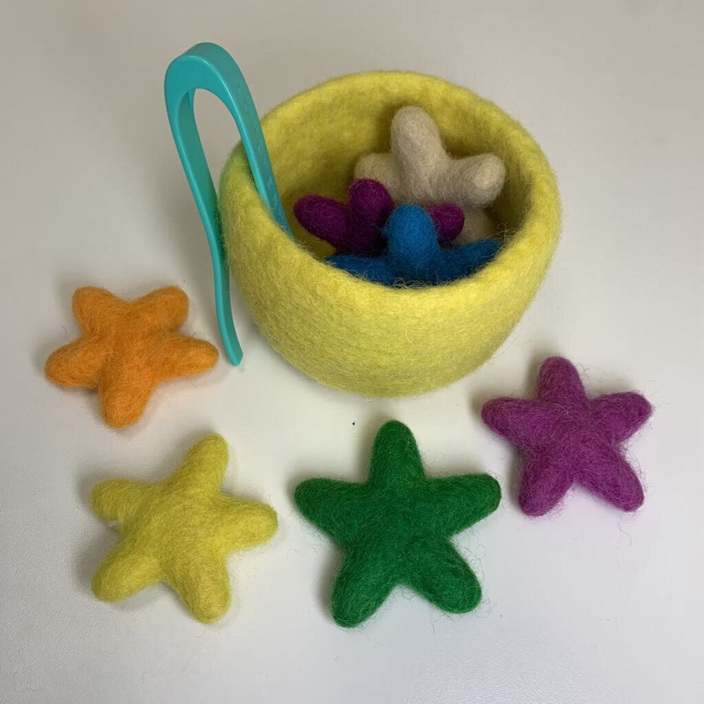 Transfer Tweezers & Felt Stars