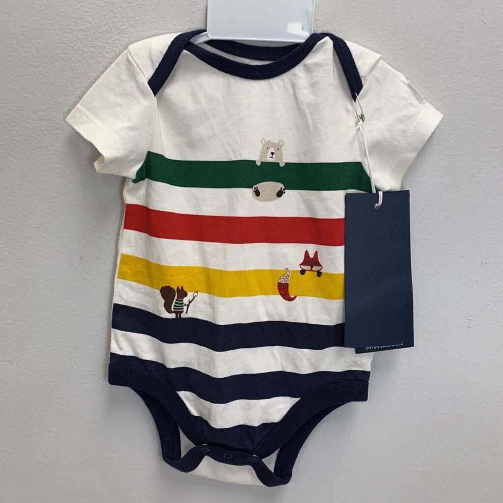 0-6M: Organic Cotton Bodysuit NWT