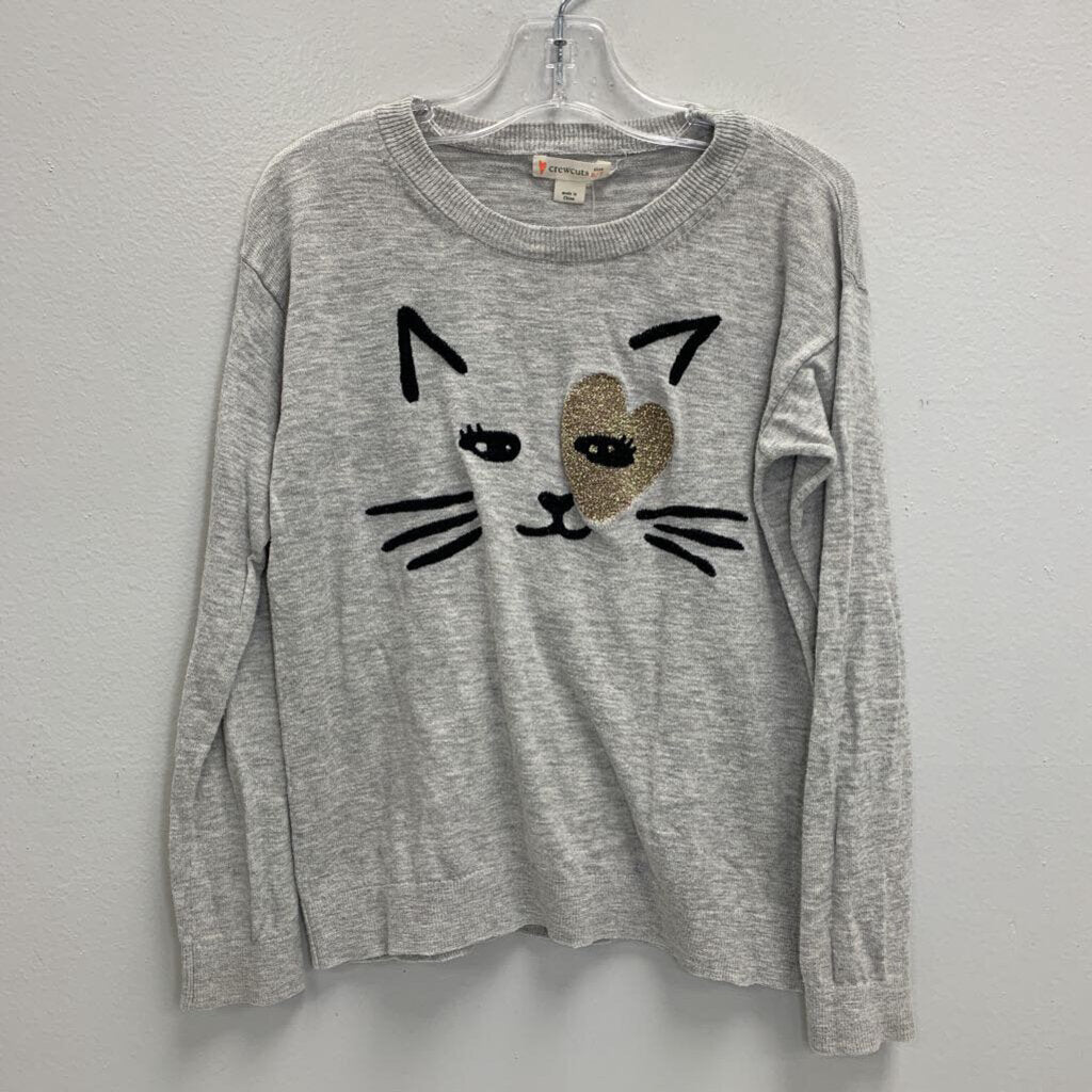 6-7: Kitty Heart Sweater