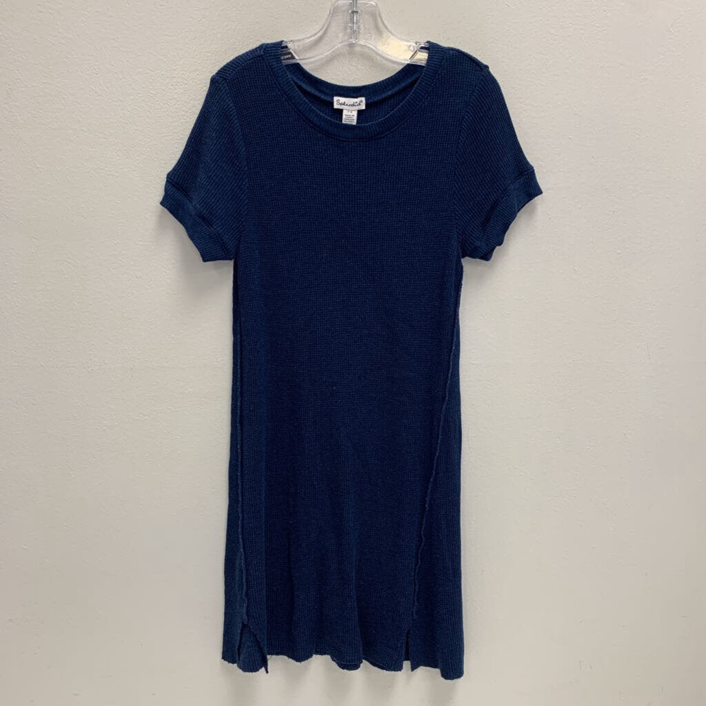 7-8: Waffle Short Sleeve Dress
