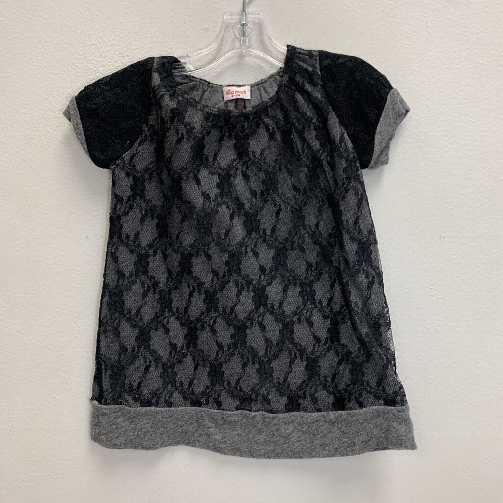 6-12M: Lace Embellished Dress