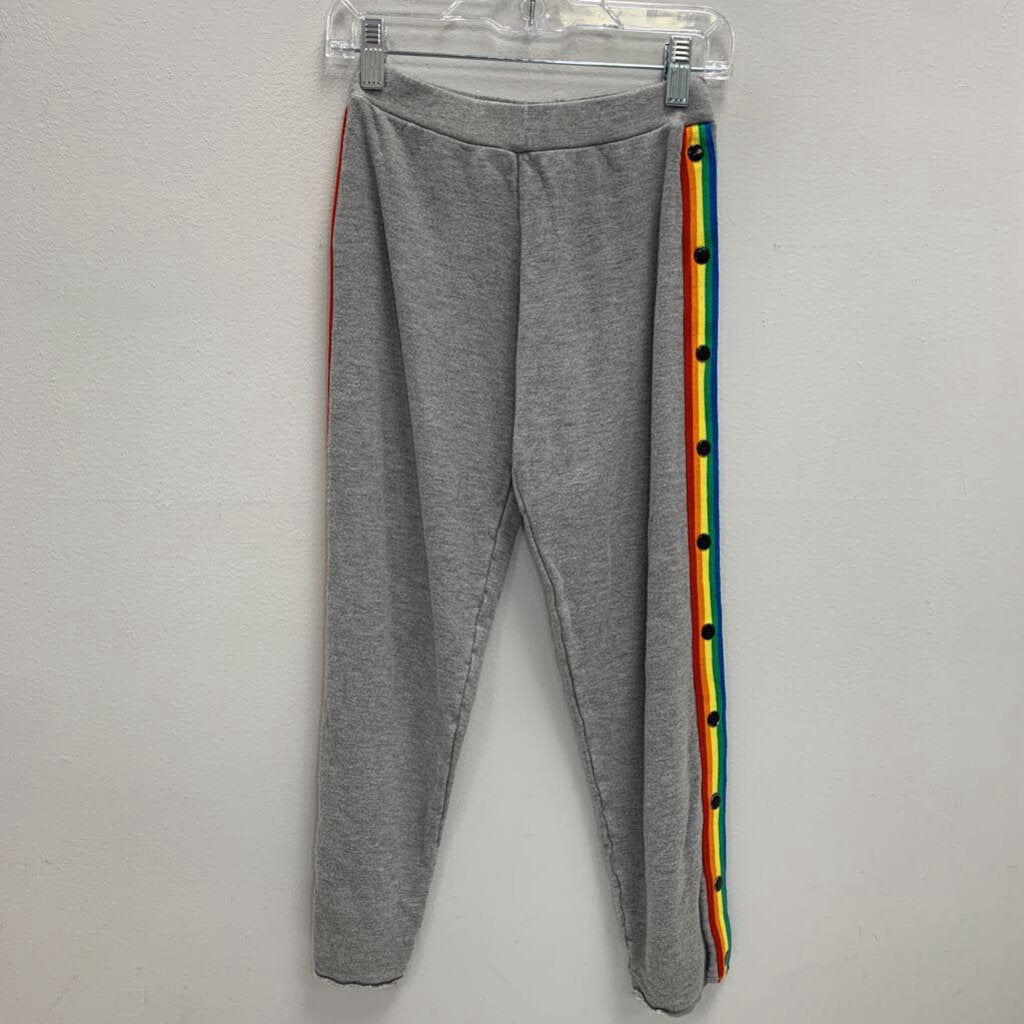 8: Rainbow Stripe Breakaway Sweatpants