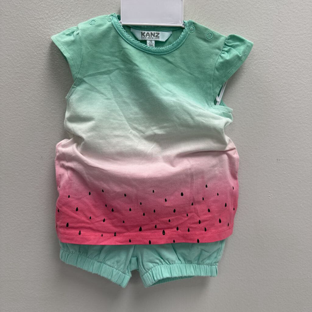 9M: Watermelon Shirt & Shorts Set