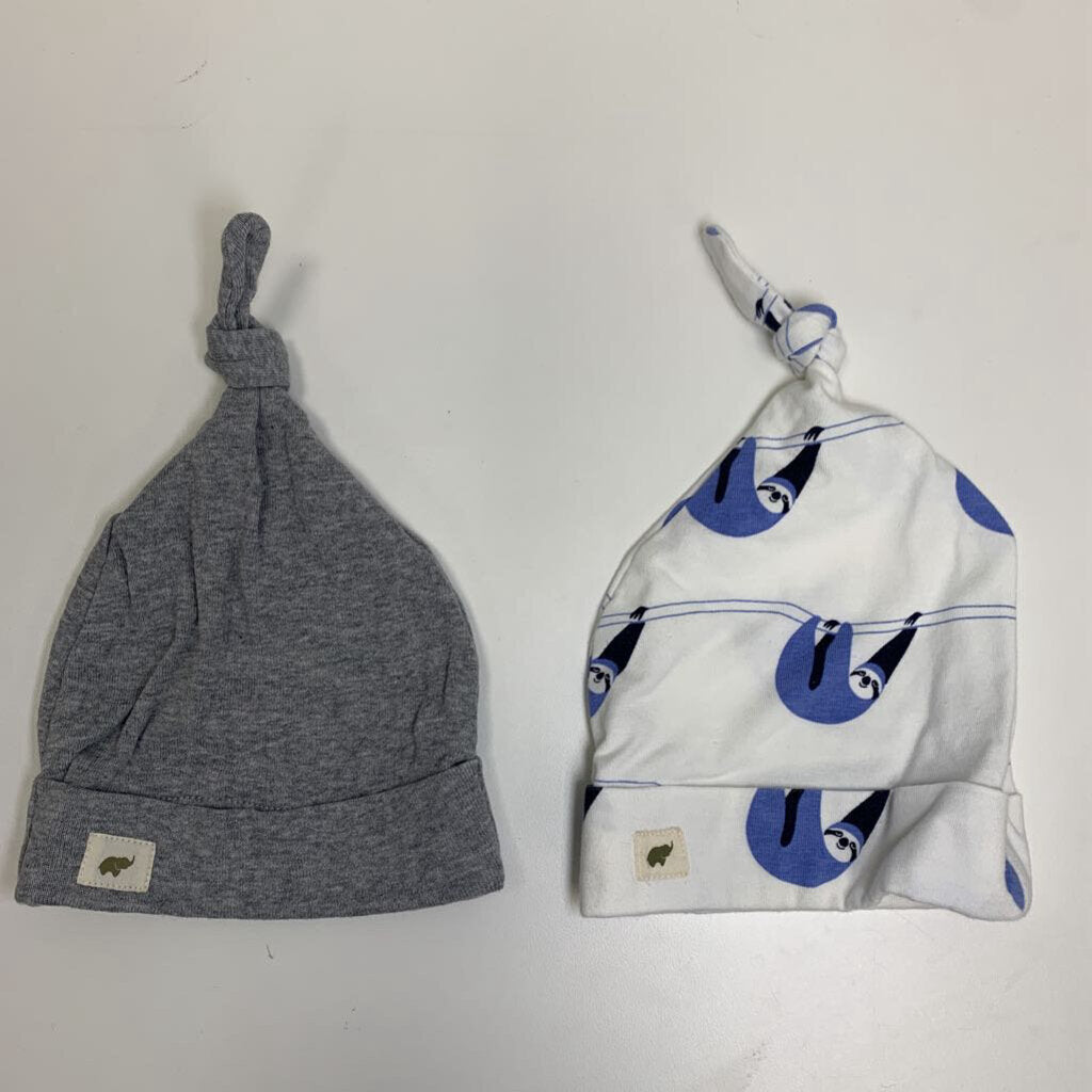 Top Knot Cap 2 Pack - Gray/Sloth