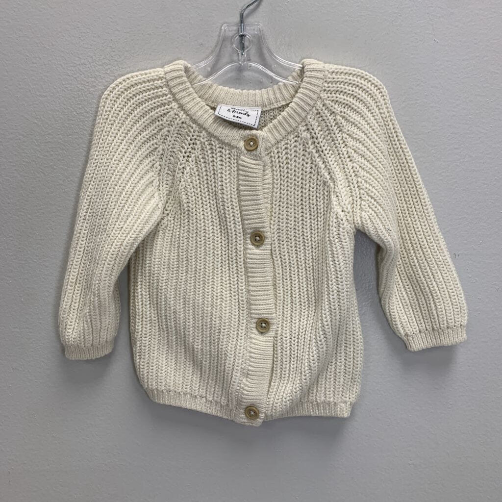 3-6M: Chunky Knitted Cardigan