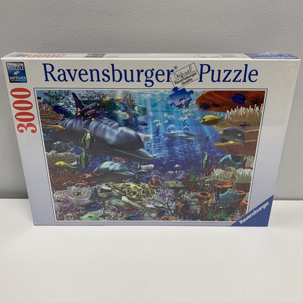Life Under Water 3000 Piece Puzzle NIB