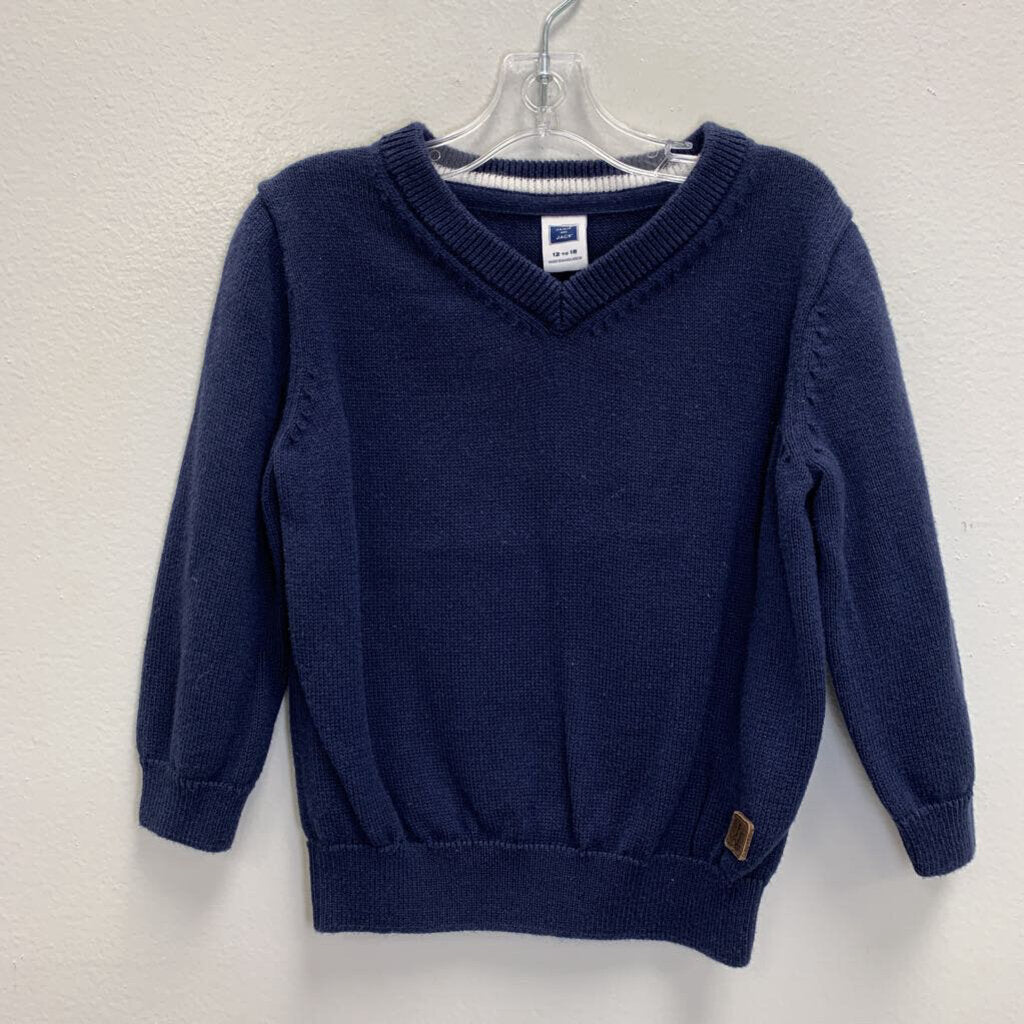 12-18M: V Neck Sweater