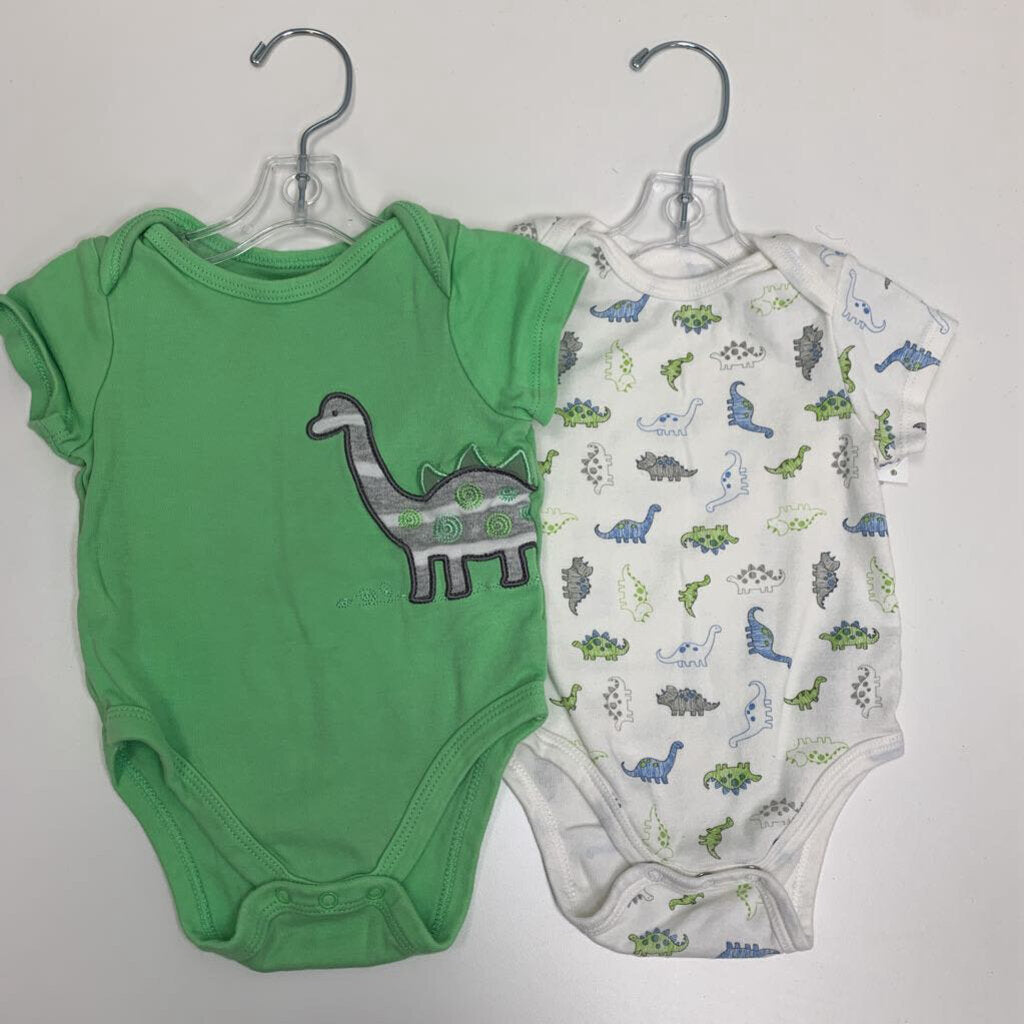 6M: Dinosaur Onesies Set