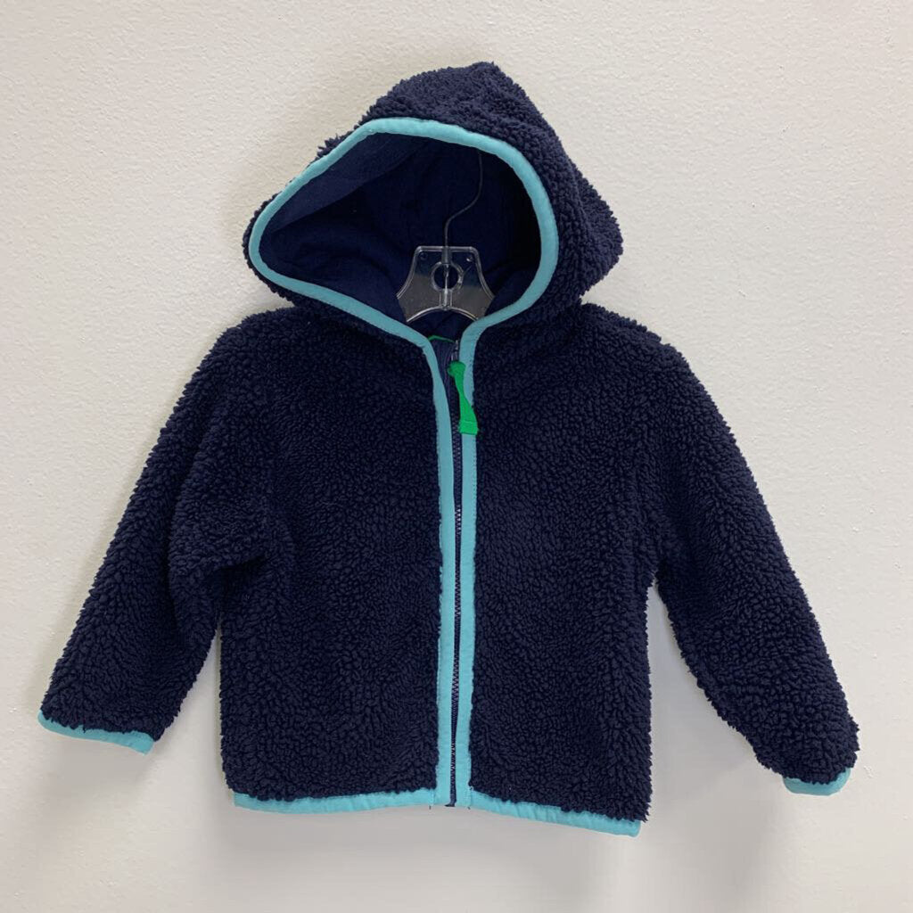 6-12M: Fleece Zippered Hoodie
