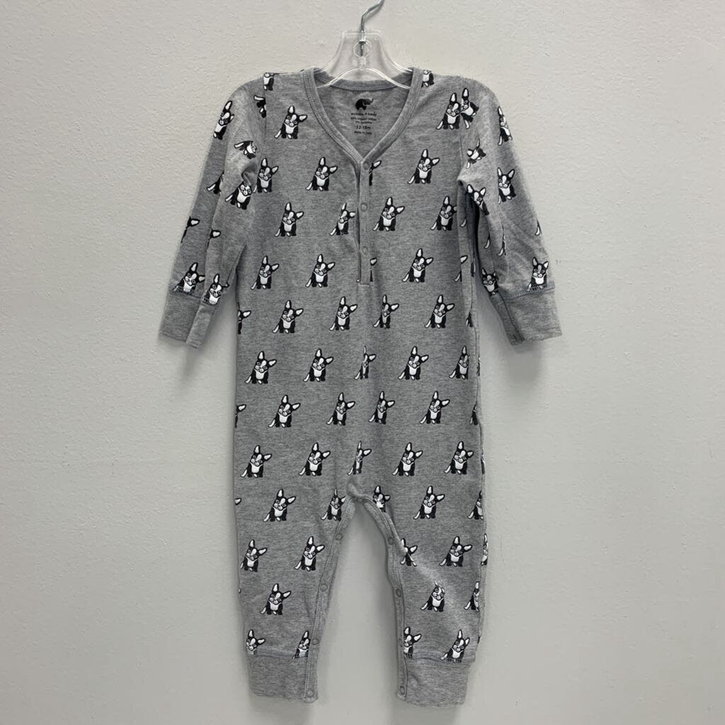 12-18M: French Bull Dog Coverall