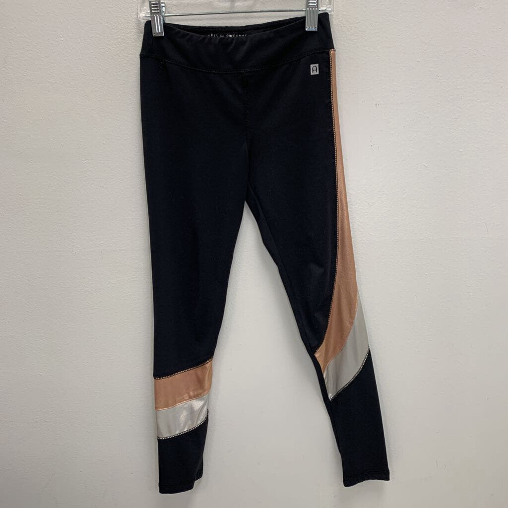 8: Metallic Stripe Leggings