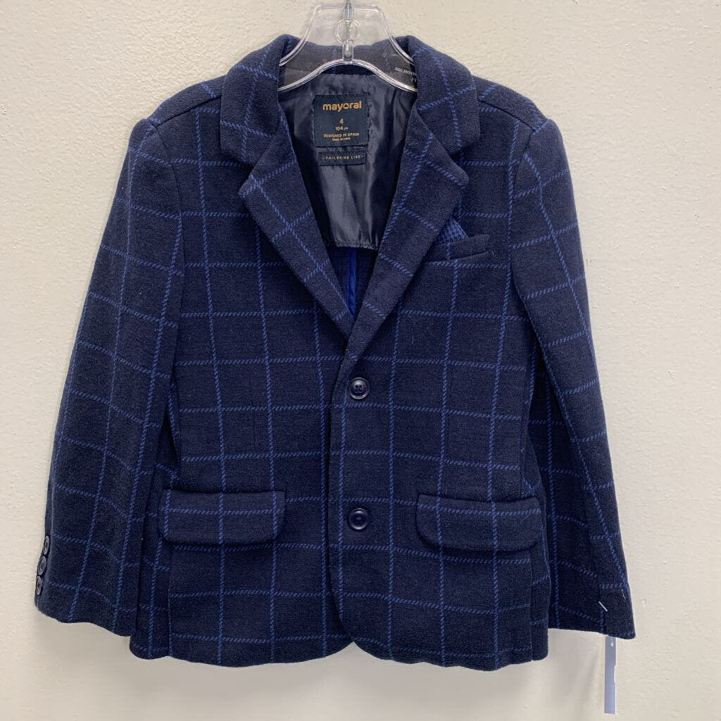 4: Windowpane Plaid Blazer