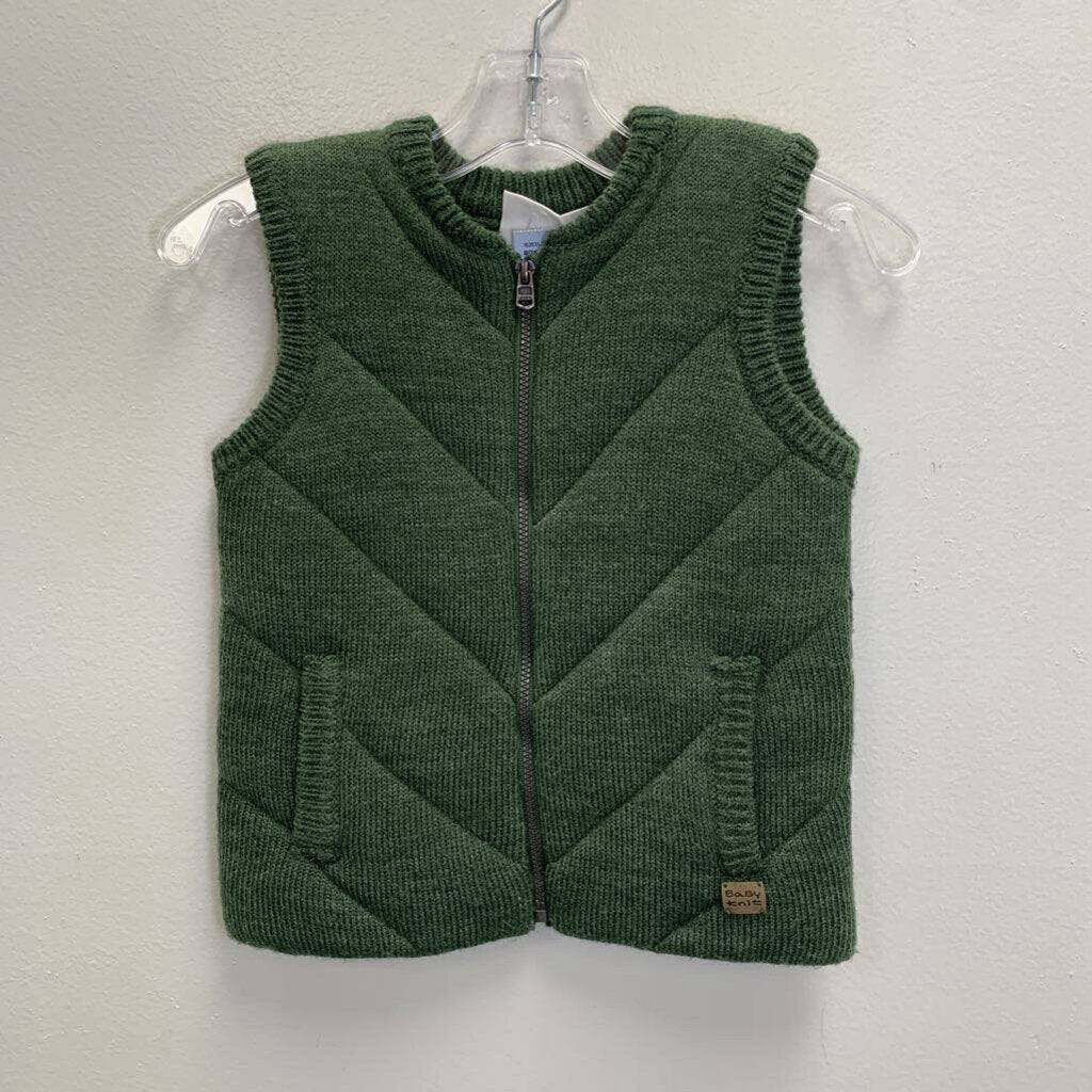 2-3: Knit Zippered Vest